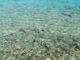 texture de l'eau de mer dans la mer rouge d'égypte photo