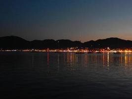 Marmaris en turquie station balnéaire sur la mer Égée photo