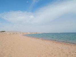 plages naturelles de la station balnéaire en égypte sharm el sheikh photo