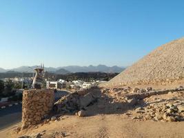 repos dans une ville de villégiature et hôtels en égypte sharm el sheikh photo