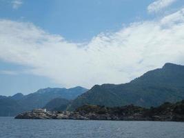 méditerranée mer égée la dinde, marmaris photo