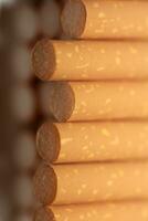 nombre de cigarettes isolé le tabac danger proche en haut quitter fumeur cessation cigarette mal habitude nicotine junkie gros Taille haute qualité instant impressions photo