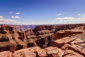 spectaculaire vue sur grandiose canyon photo