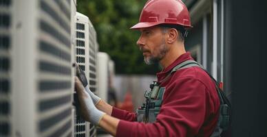 ai généré ac ac un service technicien photo