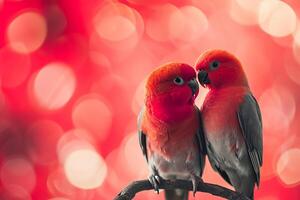 ai généré amoureux engageant dans la Saint-Valentin journée célébrations content Valentin journée concept photo