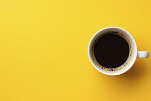 ai généré bien Matin chaud café. ai généré photo