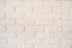 une orientation horizontale de texture de mur de briques blanches photo