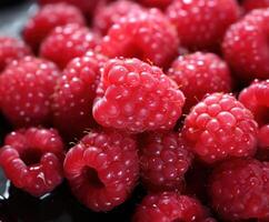 ai généré framboises et framboises avoir tout le bien des choses Aller pour eux, photo