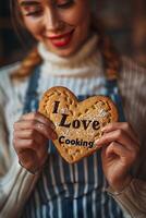 ai généré je l'amour cuisine fête photo