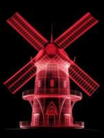 ai génératif Brixton Moulin à vent dans Londres Angleterre Royaume-Uni photo