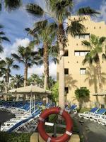 cabo san lucas, mexique, 8 août 2014 - personnes non identifiées à l'hôtel riu santa fe à cabo san lucas, mexique. c'est un hôtel 5 étoiles en basse californie avec 902 chambres.