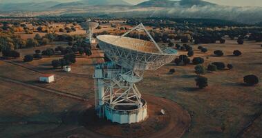 les fours vallée désert observatoire radar vaisselle Profond espace télescope photo