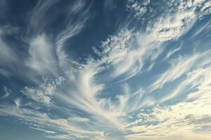 nuages sur le ciel photo