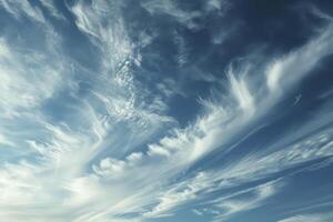 nuages sur le ciel photo