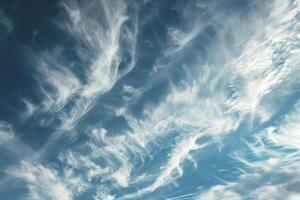 nuages sur le ciel photo