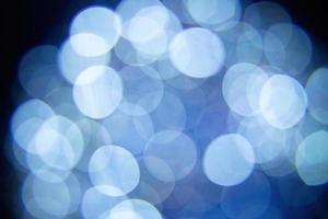 bokeh abstrait bleu photo