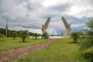 goiania, goias, brésil, 2019 - monument des bénédictions photo