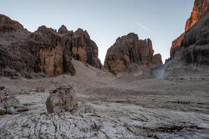 brenta dolomites dans lever du soleil lumière, Italie, L'Europe  photo