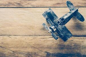 avion des modèles sur en bois planchers - concept pays Voyage photo