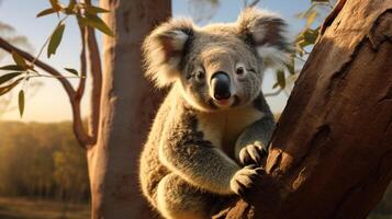 ai généré koala haute qualité image photo