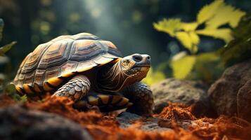 ai généré tortue haute qualité image photo