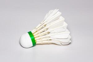Célibataire badminton volant photo