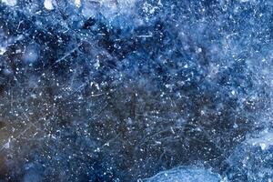 texture de glace bleue photo