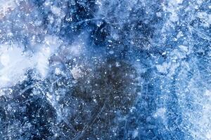 texture de glace bleue photo