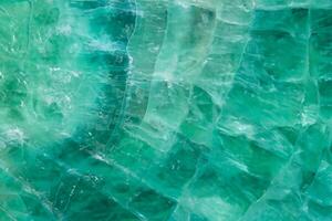 vert fluorine pierre arrière-plan, Naturel texture dans Frais Couleur comme partie de votre conception travail. photo