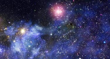 brillant étoile nébuleuse. loin galaxie. abstrait image. éléments de cette image meublé par nasa. photo