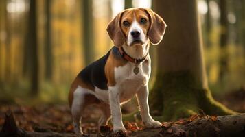 ai généré beagle haute qualité image photo