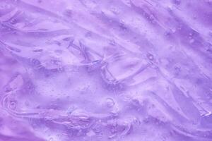 transparent clair violet liquide sérum gel cosmétique texture Contexte photo