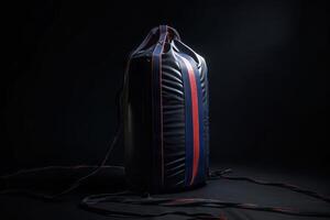 ai généré perforation boxe sac. produire ai photo