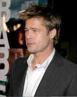 Brad pitt babel première l'homme village théâtre bois de l'ouest, Californie novembre 5, 2006 photo