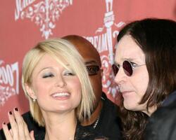 Paris Hilton ozzy osbournespike téléviseurs crier 2007 les récompenses grec théâtrelos angeles caoctobre 19 2007 photo