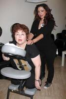 patrika darbo avoir une massage à à le grandiose ouverture de le spa à Commerce casino dans Commerce, Californie sur juin 20, 2009. 2009 photo