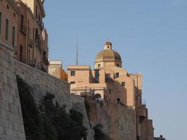 casteddu signifiant quartier du château à cagliari photo