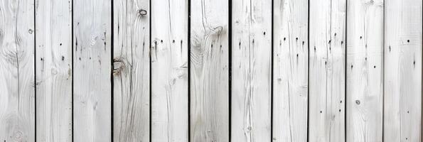 ai généré blanc en bois planches avec texture comme Contexte photo