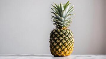 ai généré Frais biologique ananas fruit photo