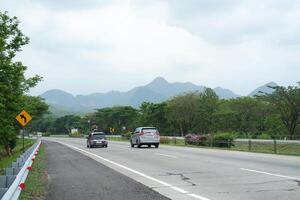 paysage vue sur le route photo