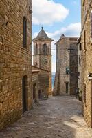 casalé marittimo toscane Italie vue de le civique la tour photo