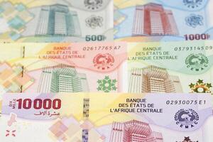 central africain CFA franc une affaires Contexte photo