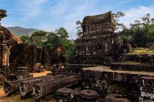 mon fils sanctuaire ruiné shaiva hindou les temples dans central vietnam photo