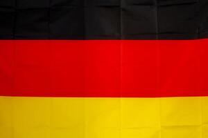 une Allemagne drapeau comme une la photographie photo