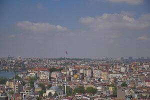 Istanbul ville vue de au dessus photo