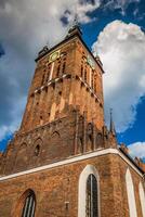 st. celle de Catherine église kosciol sw. Katarzyny, le le plus ancien église dans Dantzig, Pologne photo