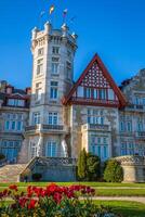 agréable magdalena palais dans santander, Espagne photo