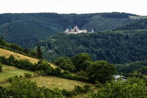 Château de bourscheid au luxembourg photo