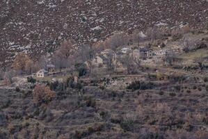 Pinacles dans la vallée de l'Anisclo, parc national d'Ordesa, Pyrénées, Huesca, Aragon, Espagne photo