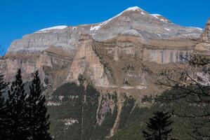 monte perdido dans Ordesa nationale parc, Huesca. Espagne. photo